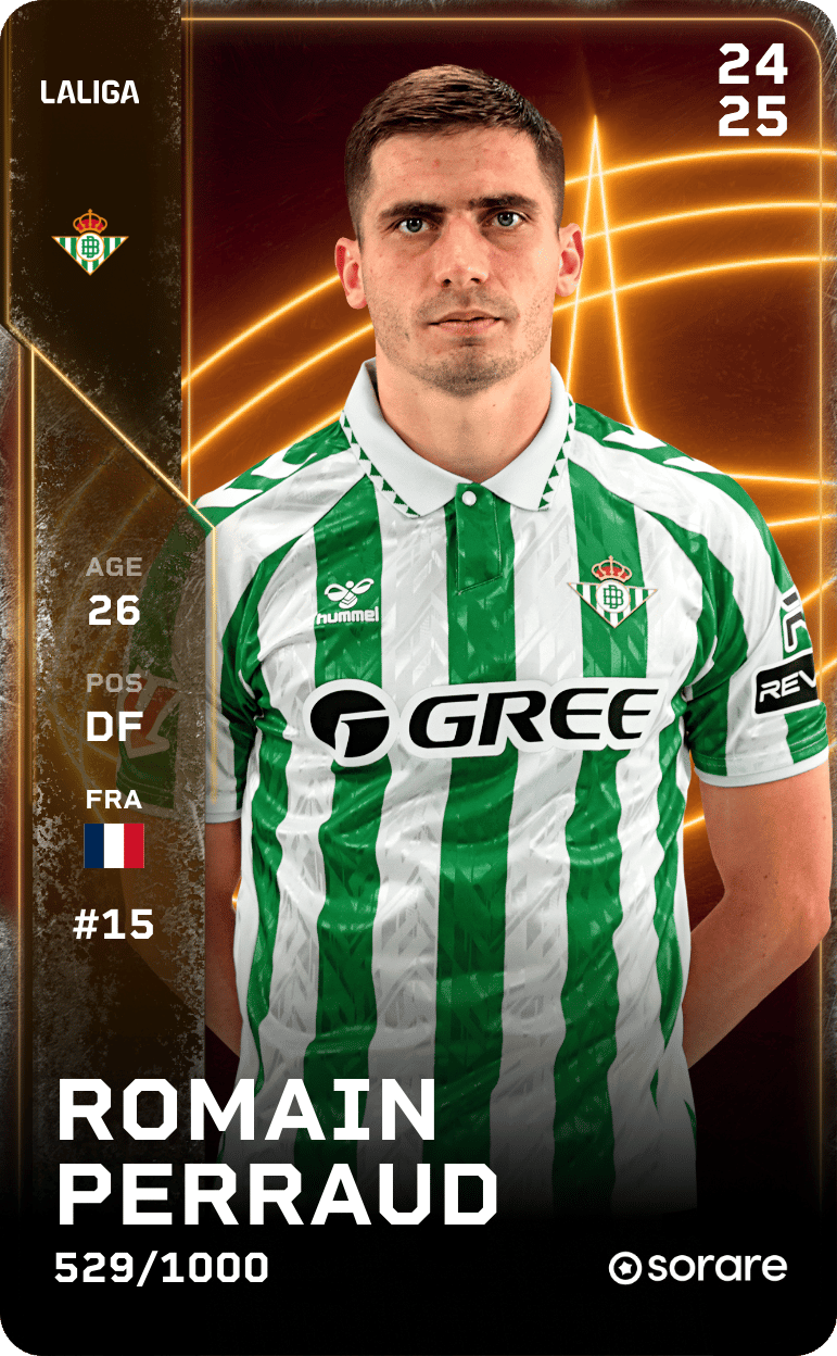 Romain Perraud 2024-25 • Limited 529/1000