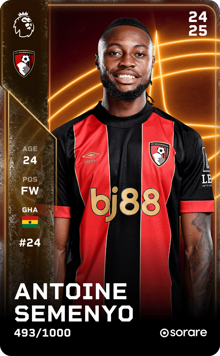 Antoine Semenyo 2024-25 • Limited 493/1000