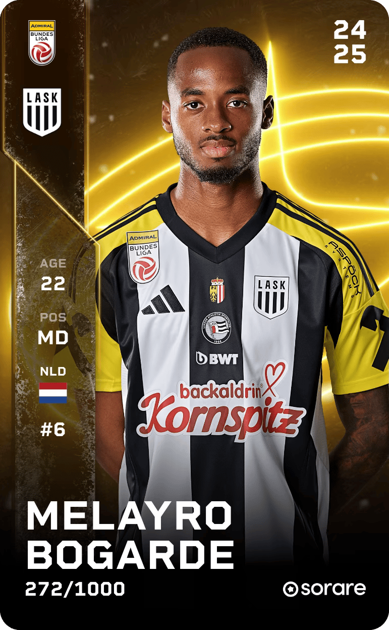 Melayro Bogarde 2024-25 • Limited 272/1000