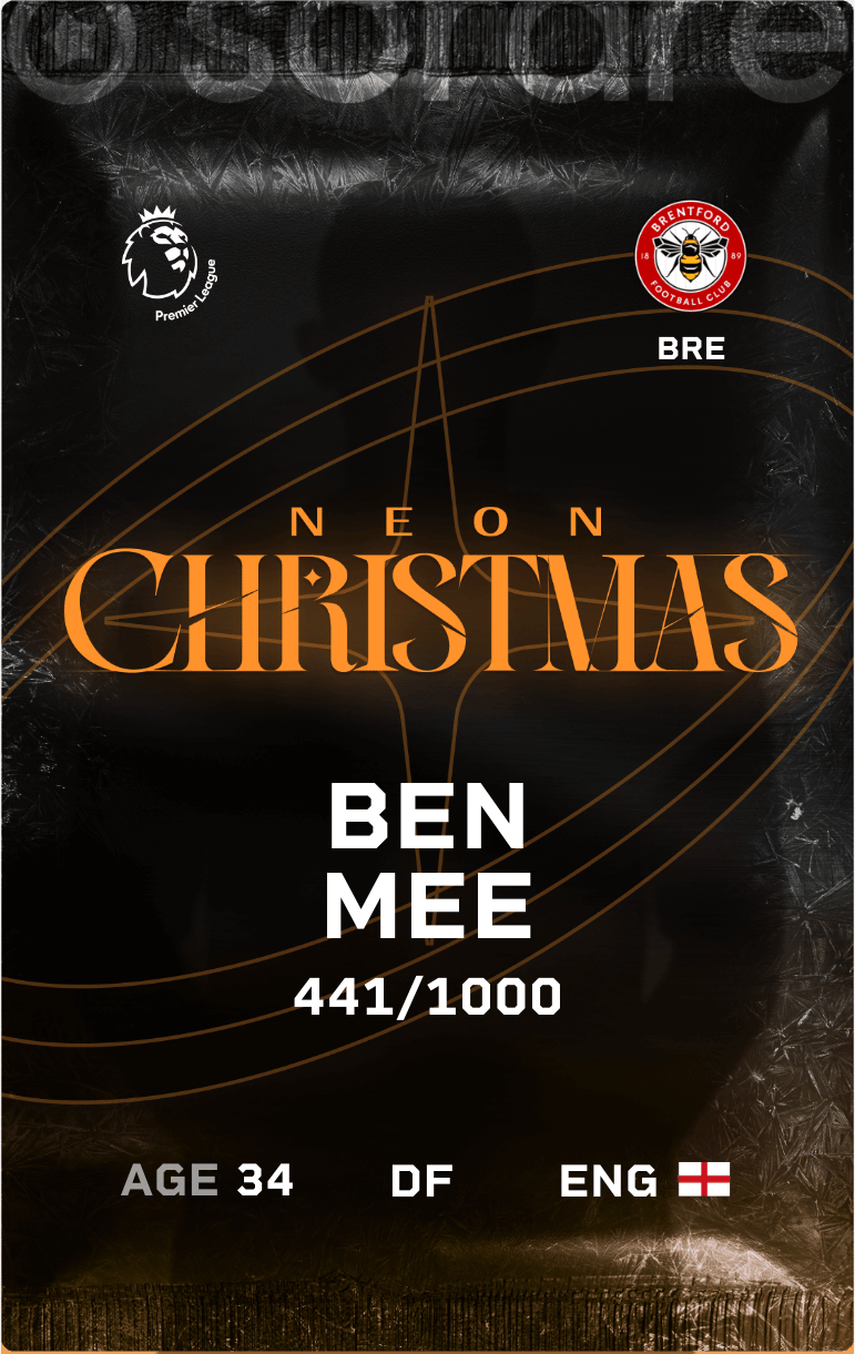 Ben Mee 2024-25 • Limited 441/1000