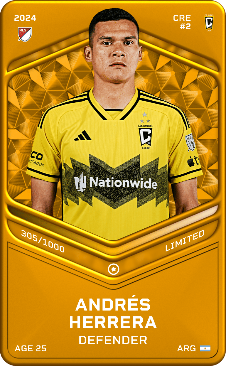 Marcelo Andrés Herrera 2024-25 • Limited 305/1000