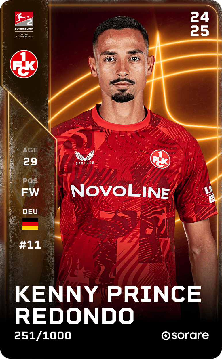 Kenny Prince Redondo 2024-25 • Limited 251/1000