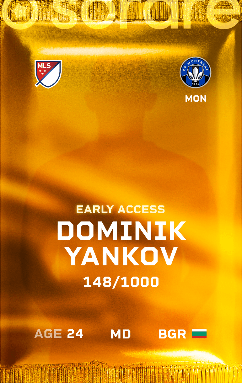 Dominik Yankov 2025-26 • Limited 148/1000