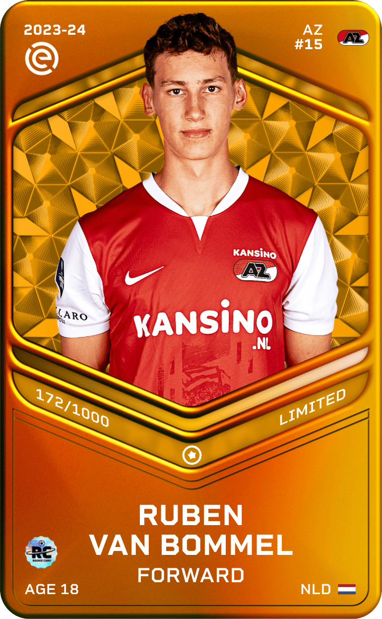 Ruben van Bommel 2023-24 • Limited 172/1000