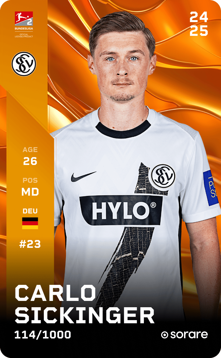 Carlo Sickinger 2024-25 • Limited 114/1000