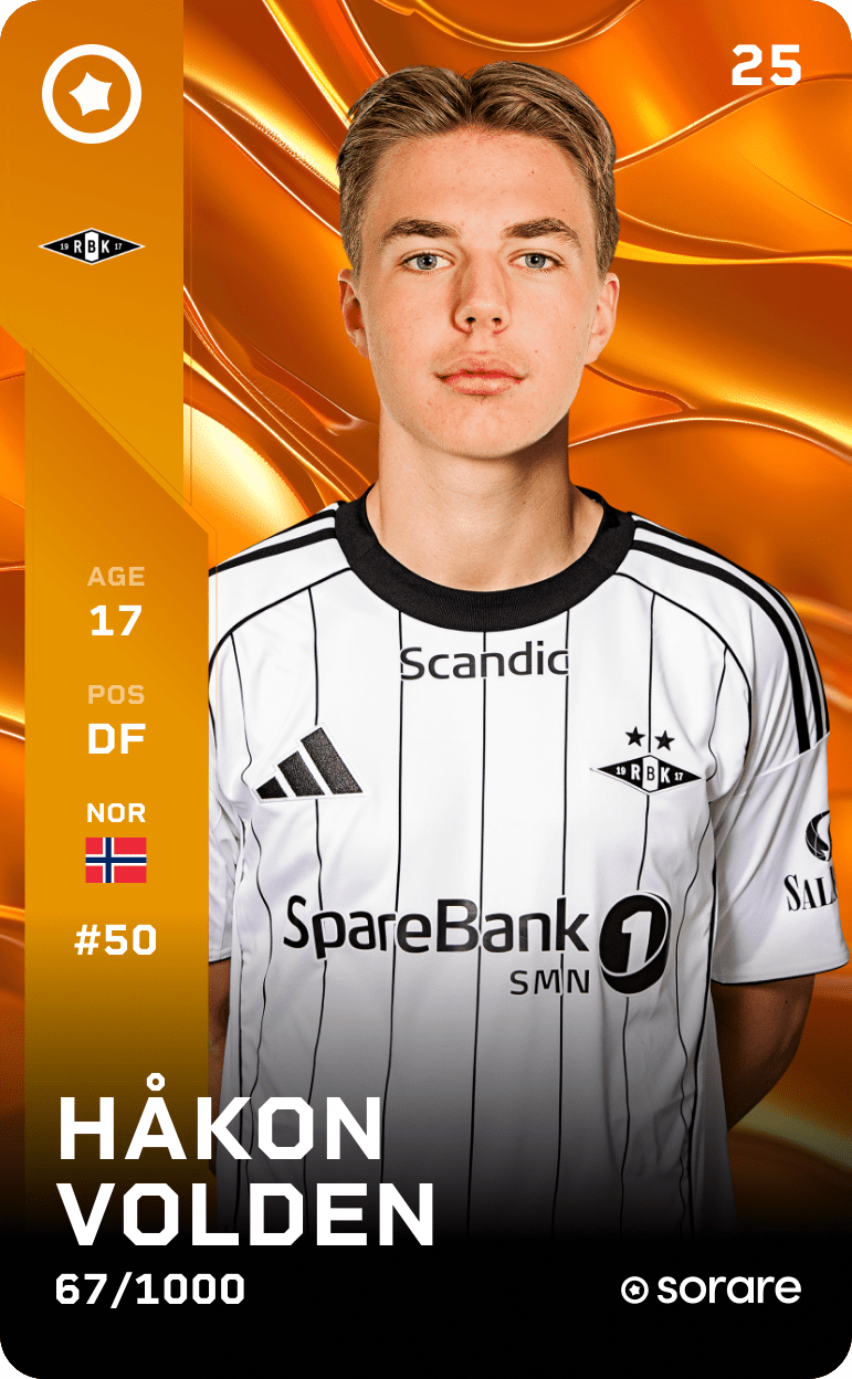 Håkon Volden 2025-26 • Limited 67/1000