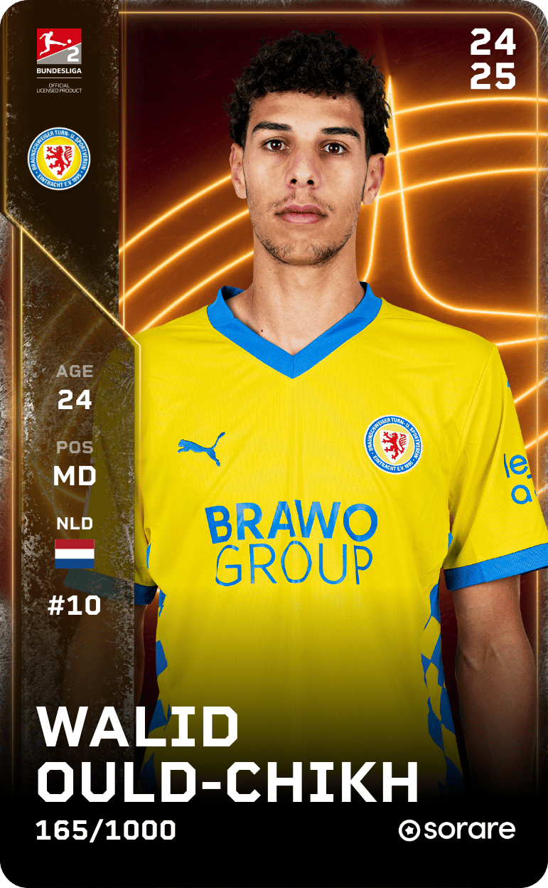 Walid Ould-Chikh 2024-25 • Limited 165/1000