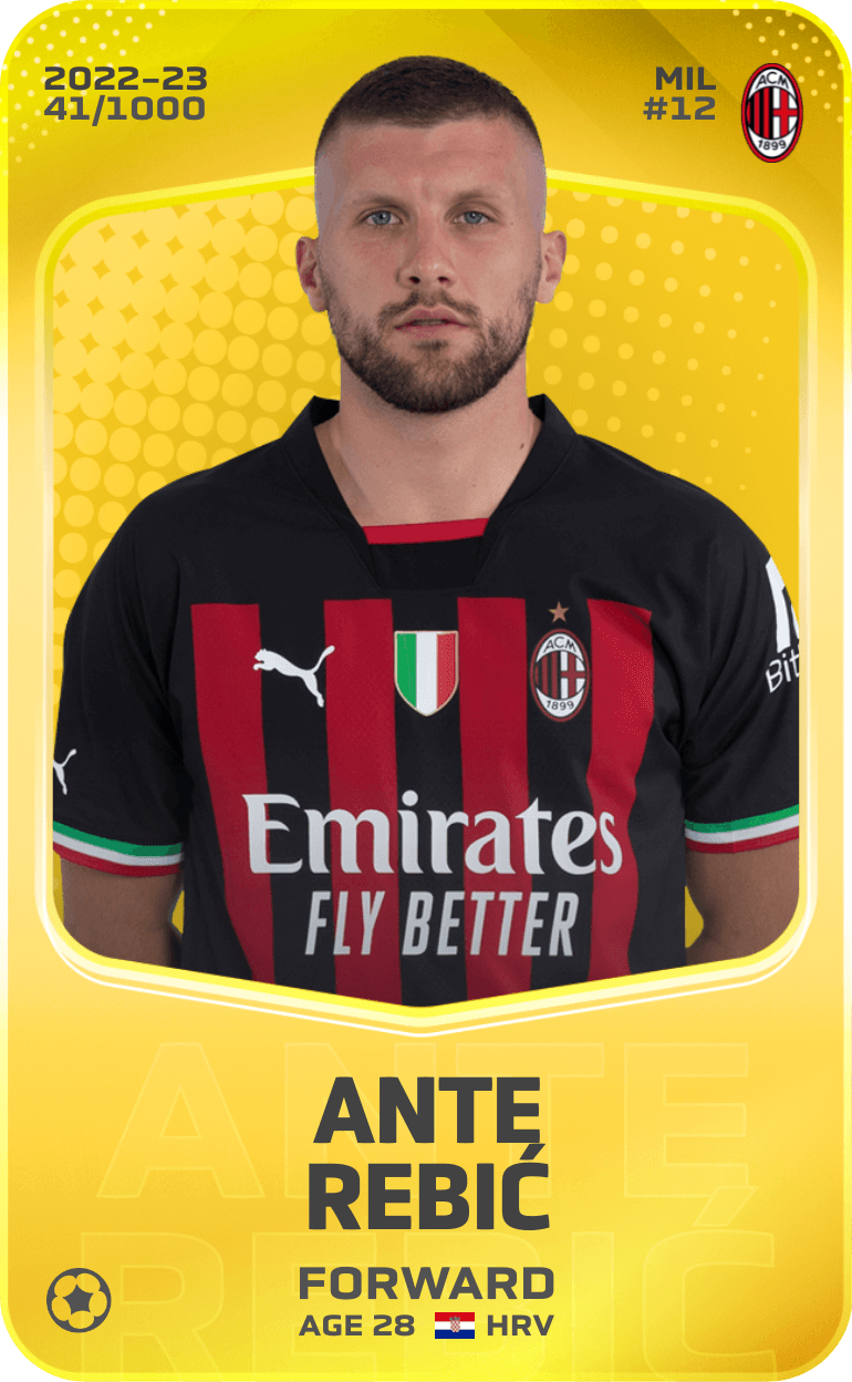 Ante Rebić 2022-23 • Limited 41/1000