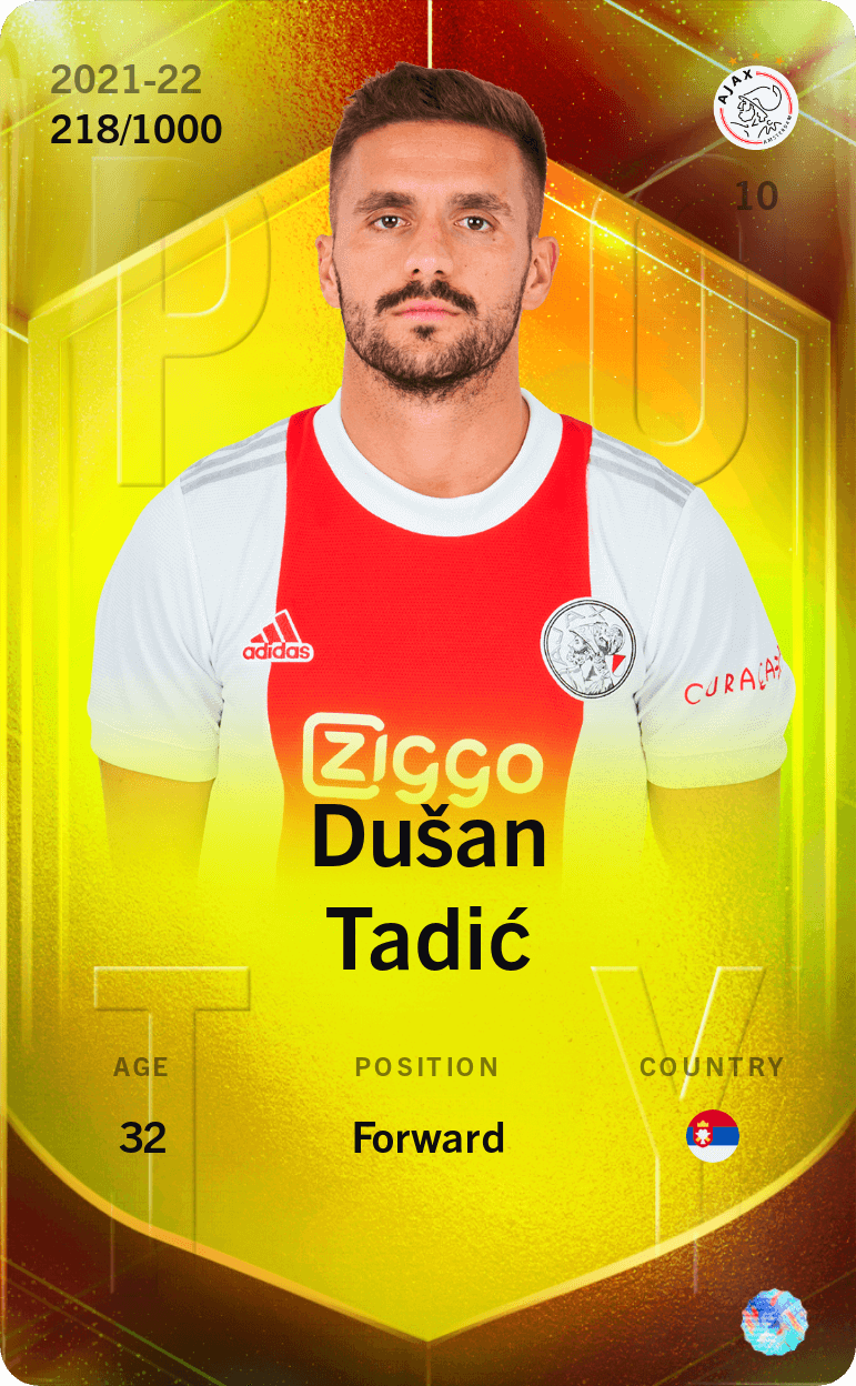 Dušan Tadić 2021-22 • Limited 218/1000