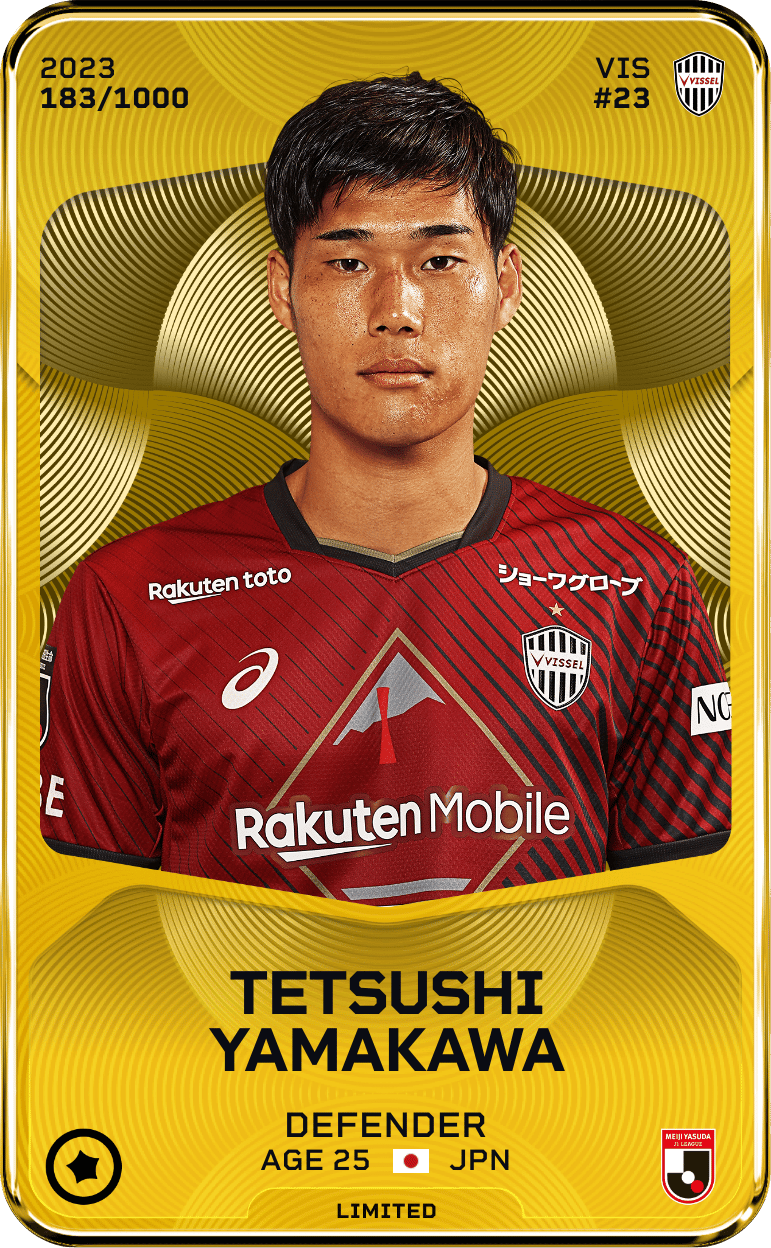 Tetsushi Yamakawa 2023-24 • Limited 183/1000