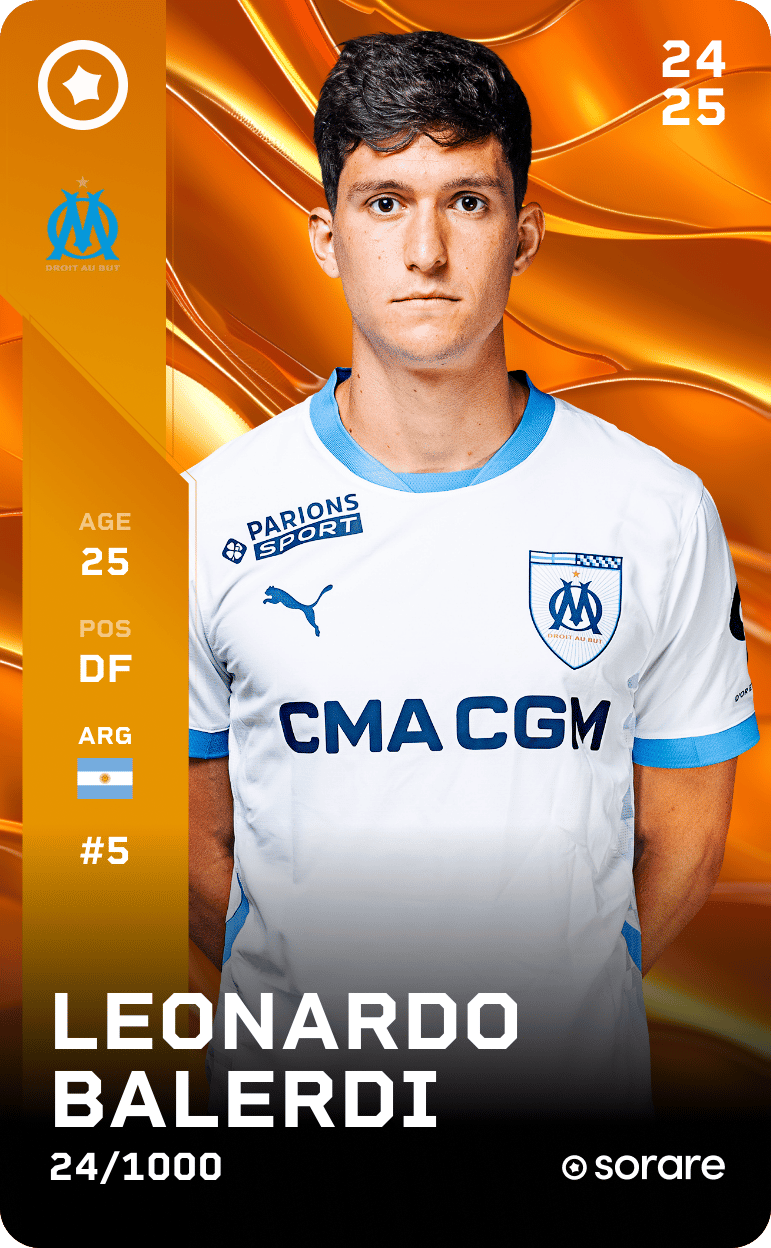 Leonardo Balerdi 2024-25 • Limited 24/1000