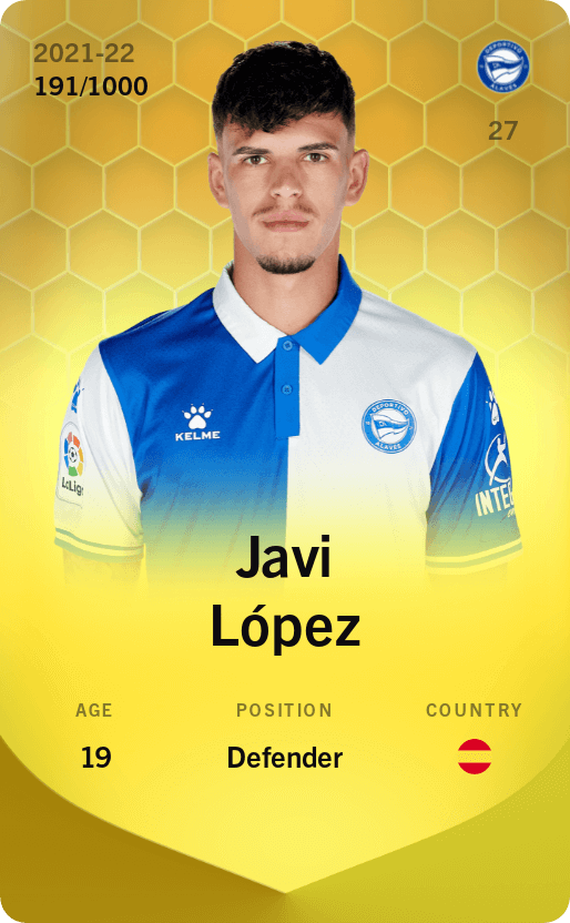 Javi López 2021-22 • Limited 191/1000
