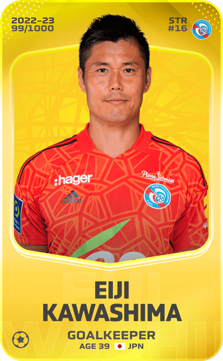 Eiji Kawashima 2022-23 • Limited 99/1000