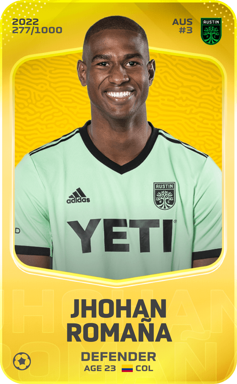 Jhohan Romaña 2022-23 • Limited 277/1000