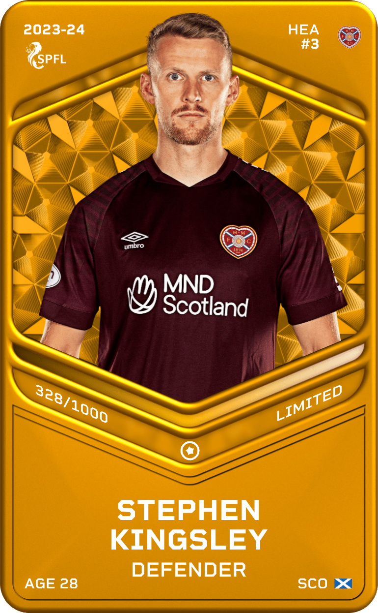 Stephen Kingsley 2023-24 • Limited 328/1000
