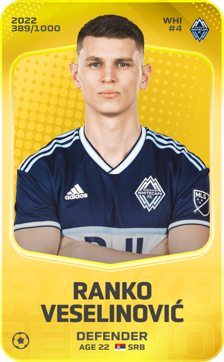 Ranko Veselinović 2022-23 • Limited 389/1000