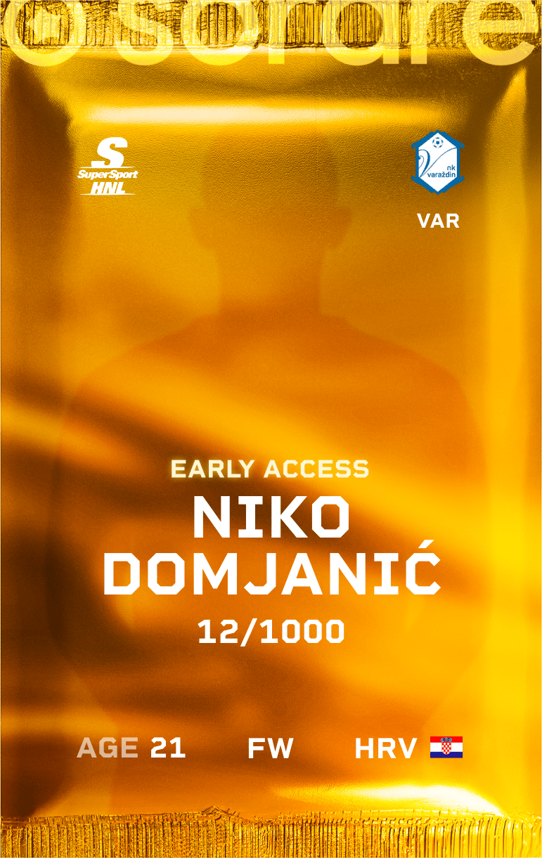 Niko Domjanić 2024-25 • Limited 12/1000