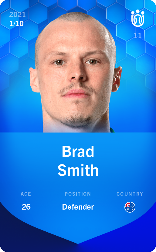 Sorare - Sorare Official - Brad Smith 2021-22 • Super Rare 1/10 - NFT # 109412471367957663547667598390186027363138779329281050711905737441363861607593