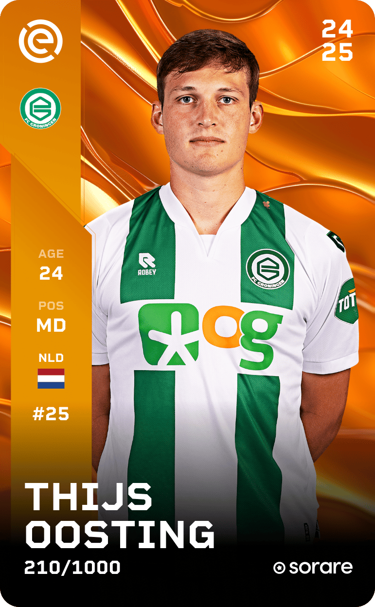 Thijs Oosting 2024-25 • Limited 210/1000