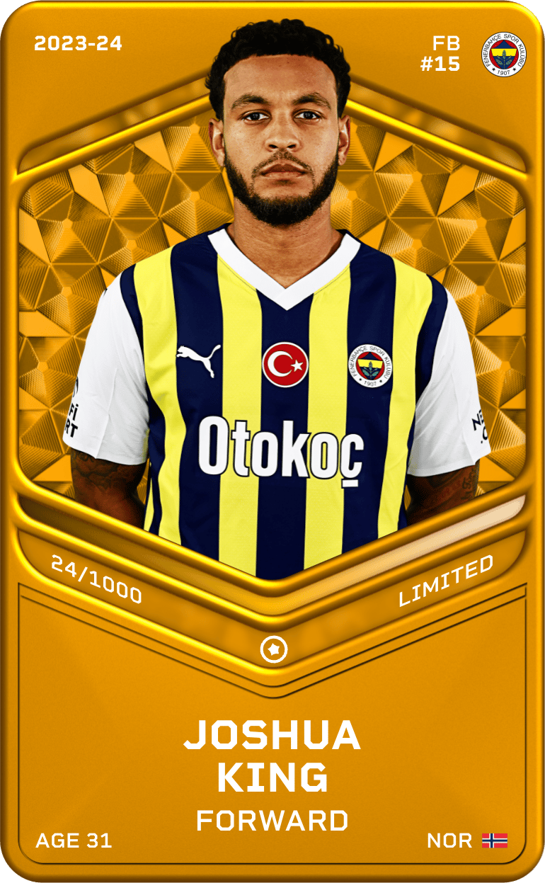 Joshua King 2023-24 • Limited 24/1000
