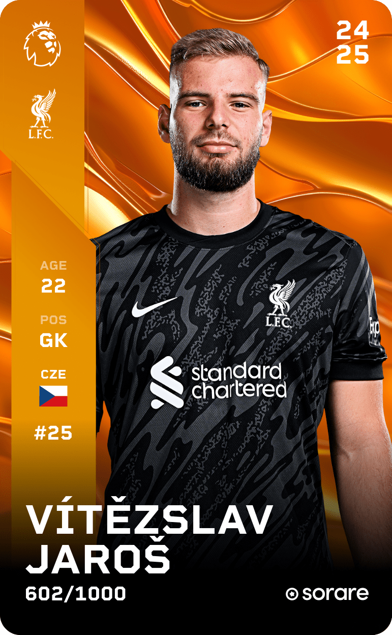 Vítězslav Jaroš 2024-25 • Limited 602/1000