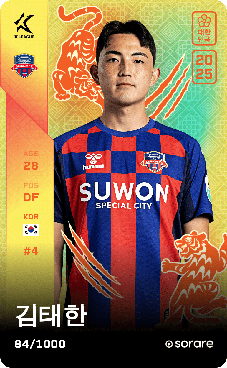 Kim Tae-Han 2025-26 • Limited 84/1000