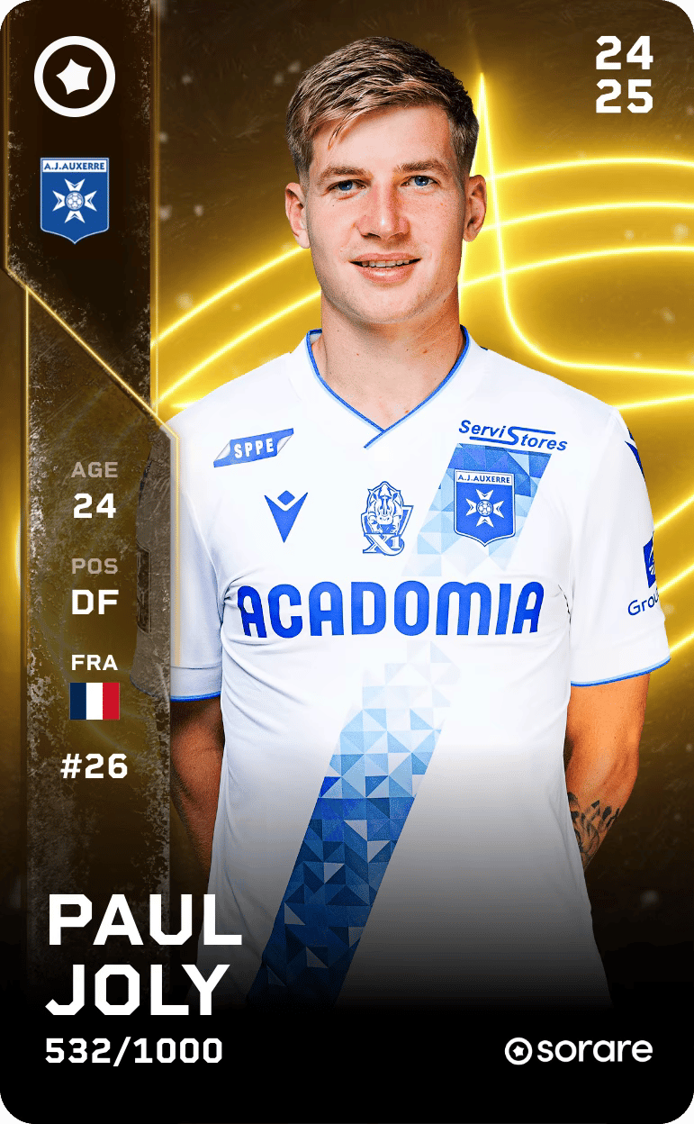 Paul Joly 2024-25 • Limited 532/1000