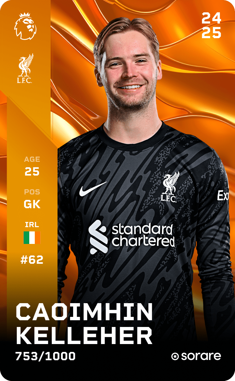 Caoimhin Kelleher 2024-25 • Limited 753/1000