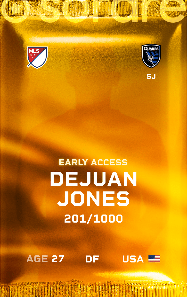 DeJuan Jones 2025-26 • Limited 201/1000