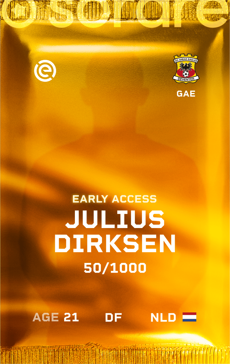 Julius Dirksen 2024-25 • Limited 50/1000