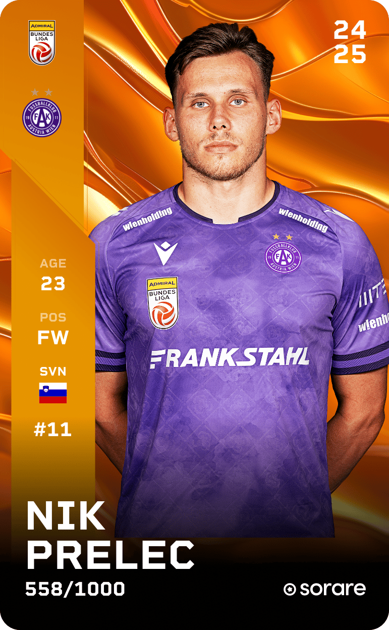 Nik Prelec 2024-25 • Limited 558/1000