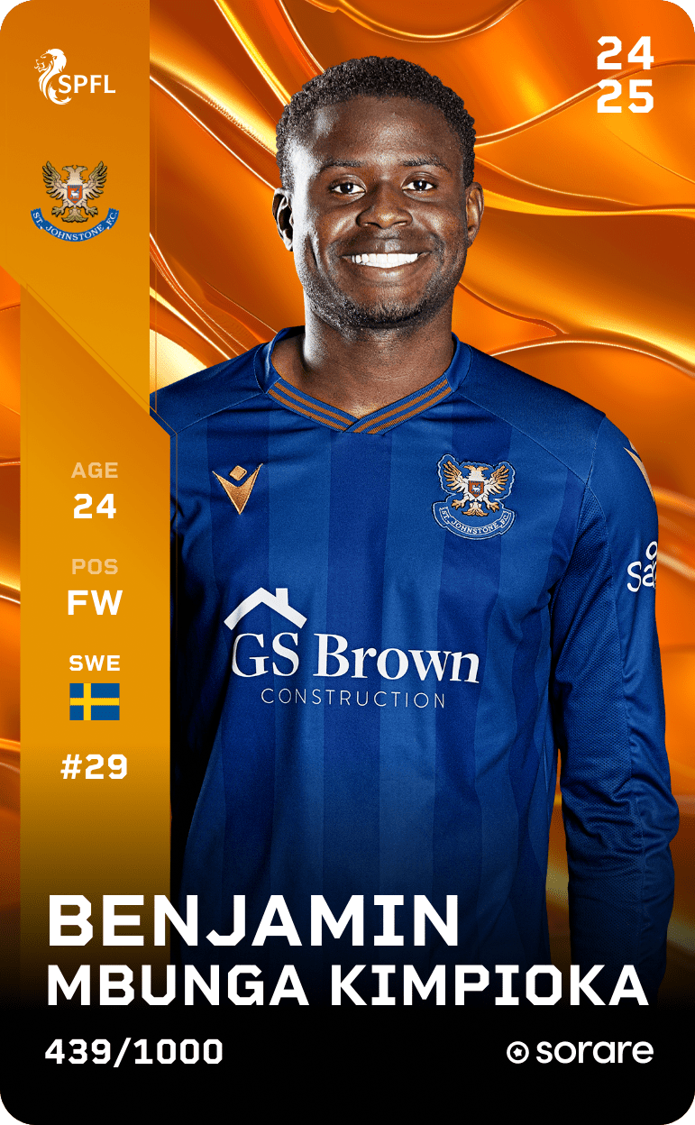 Benjamin Kimpioka 2024-25 • Limited 439/1000