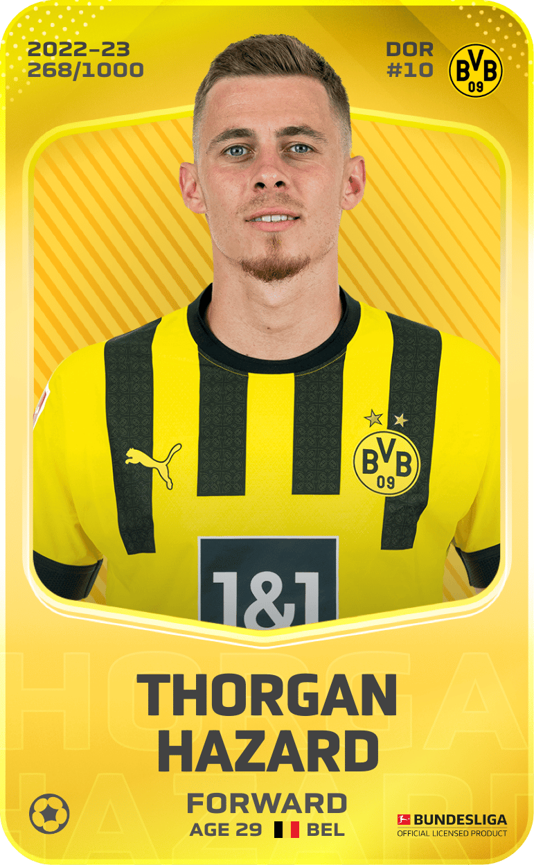 Thorgan Hazard 2022-23 • Limited 268/1000