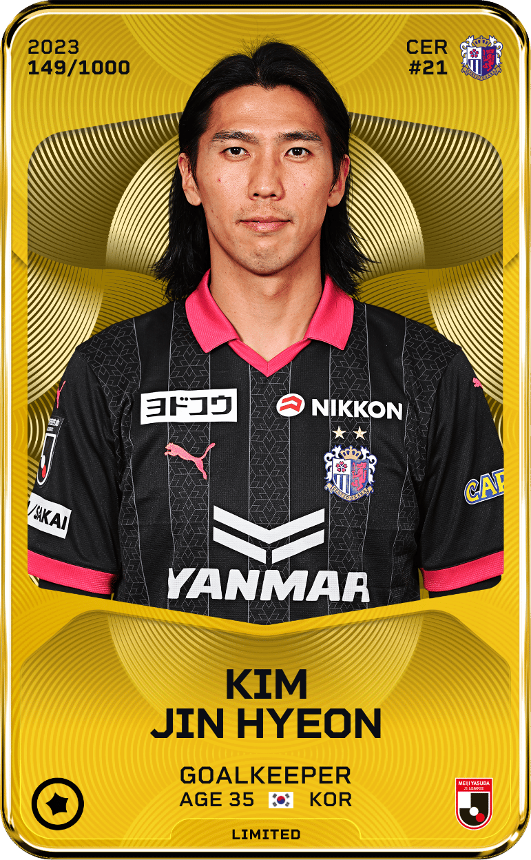 Kim Jin Hyeon 2023-24 • Limited 149/1000