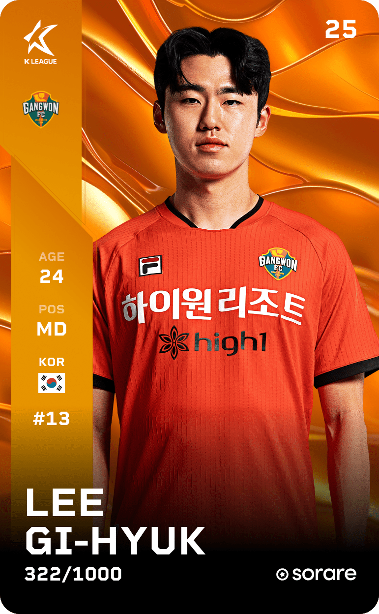 Lee Gi-Hyeok 2025-26 • Limited 322/1000