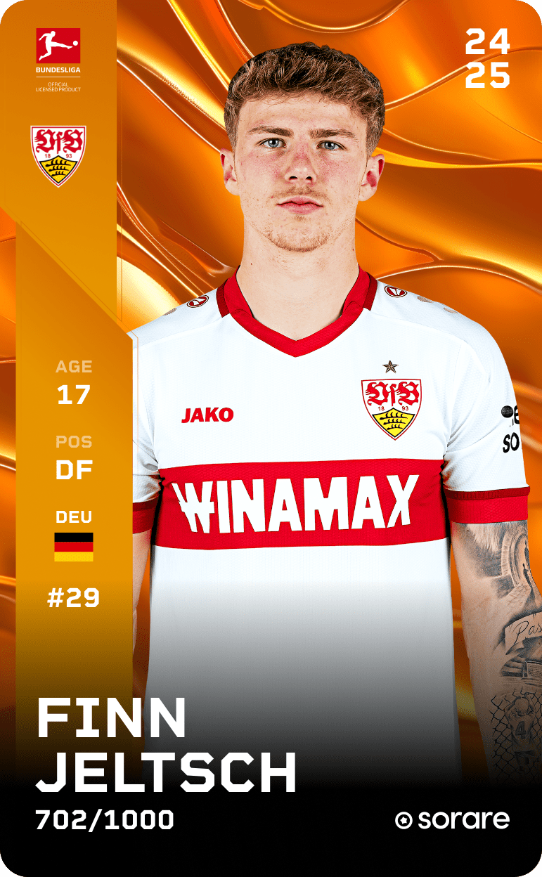 Finn Jeltsch 2024-25 • Limited 702/1000