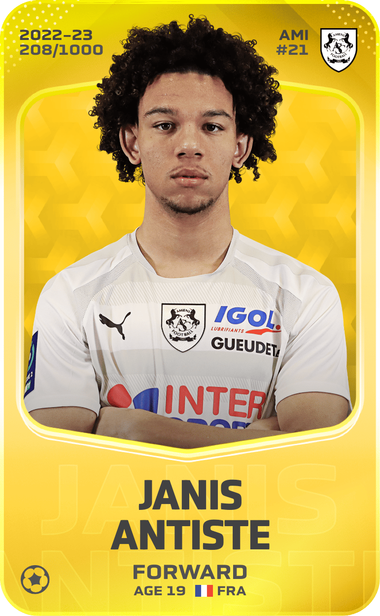 Janis Antiste 2022-23 • Limited 208/1000