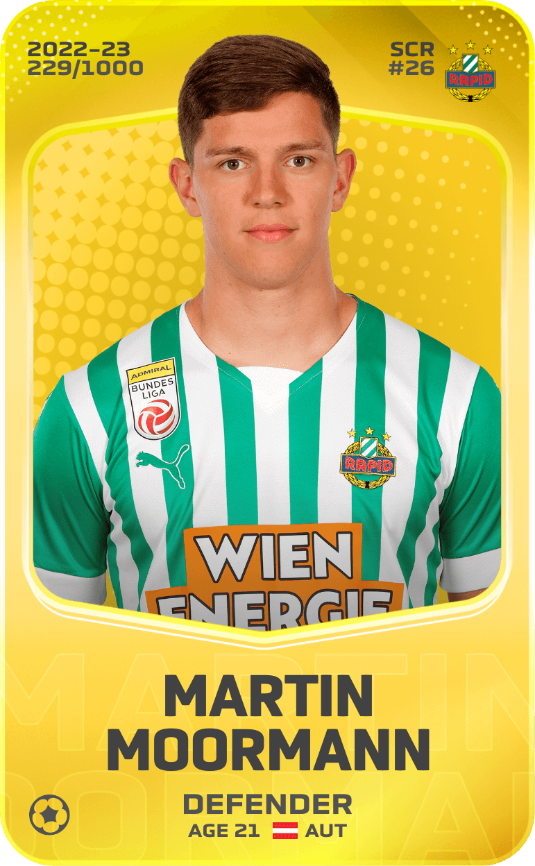Martin Moormann 2022-23 • Limited 229/1000