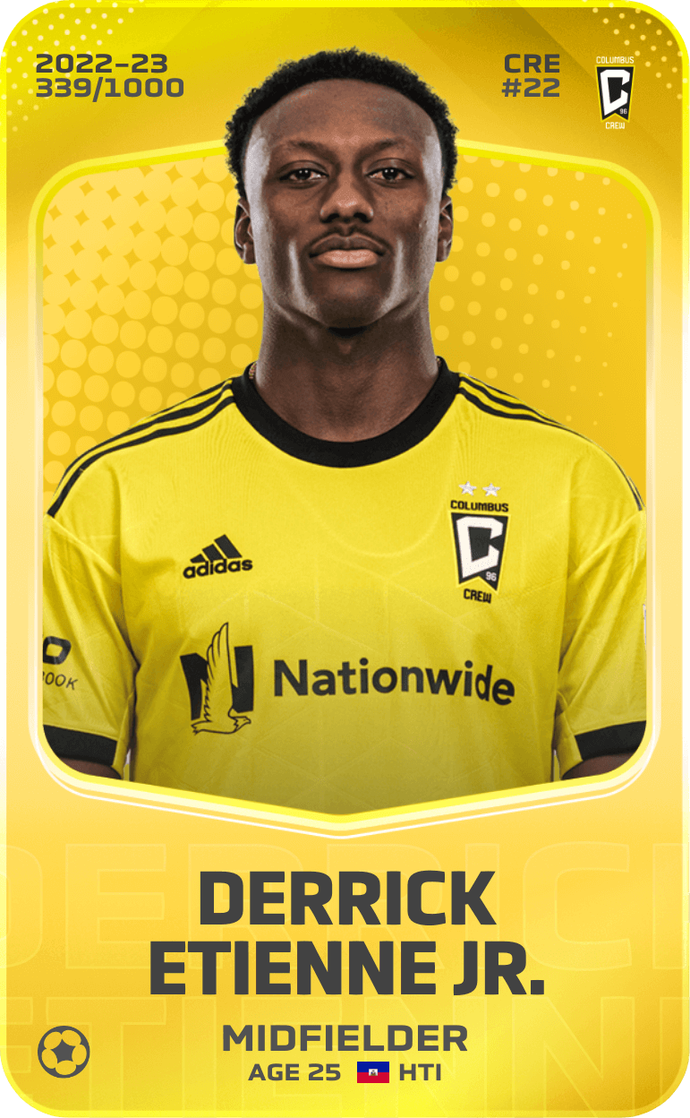 Derrick Etienne Jr. 2022-23 • Limited 339/1000