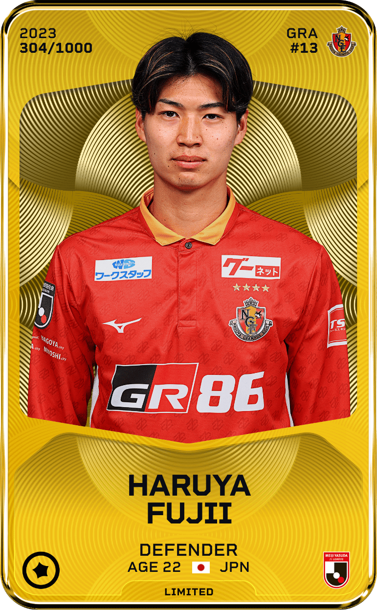 Haruya Fujii 2023-24 • Limited 304/1000