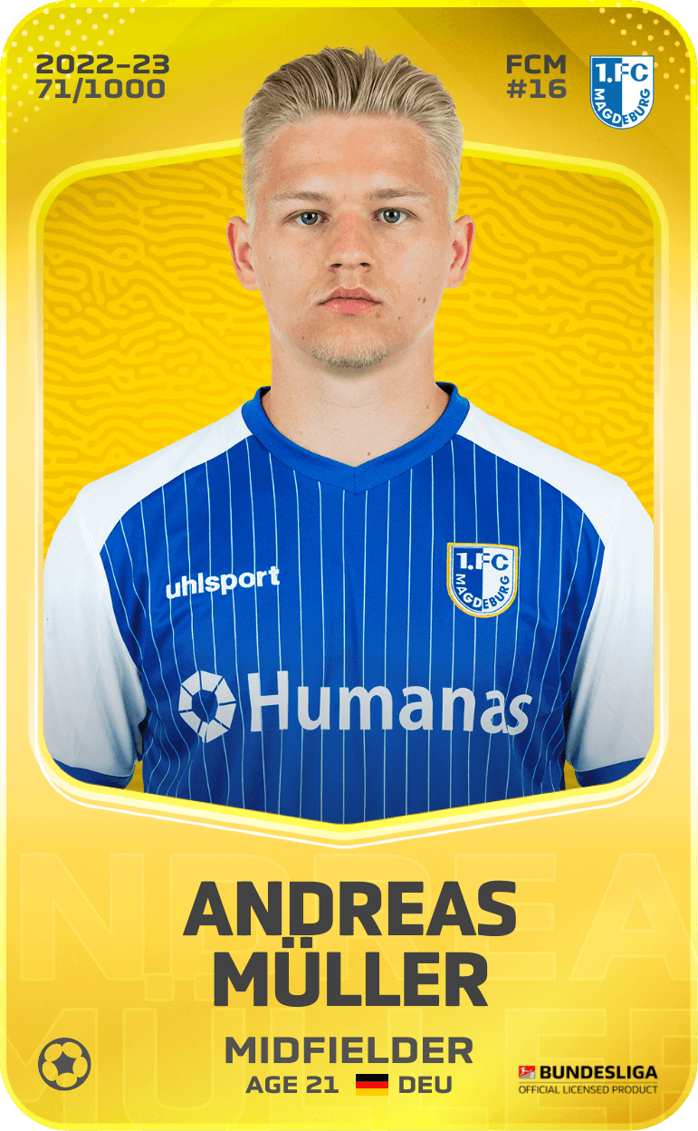 Andreas Müller 2022-23 • Limited 71/1000