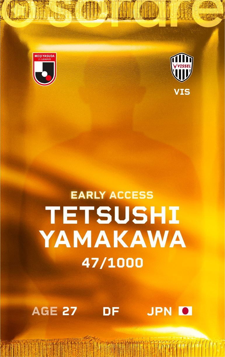 Tetsushi Yamakawa 2025-26 • Limited 47/1000
