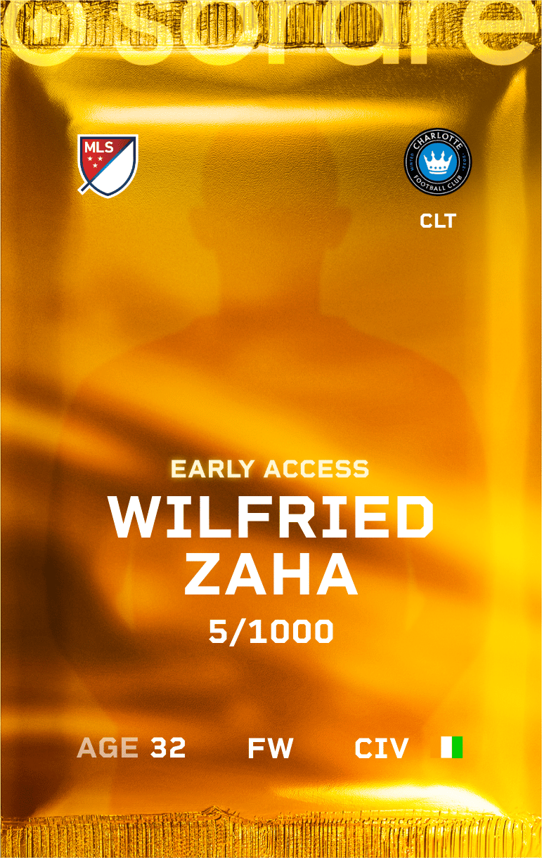 Wilfried Zaha 2025-26 • Limited 5/1000
