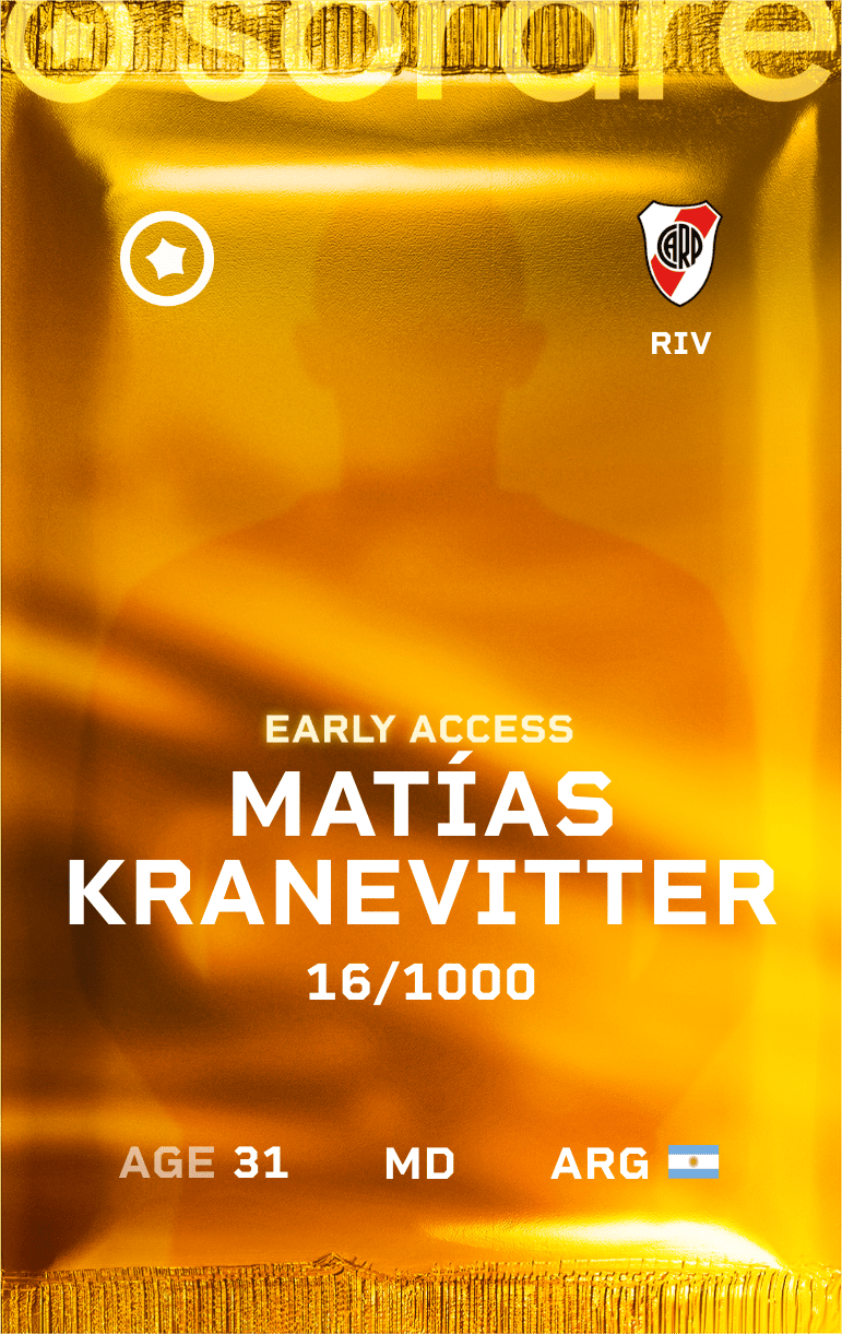 Matías Kranevitter 2025-26 • Limited 16/1000