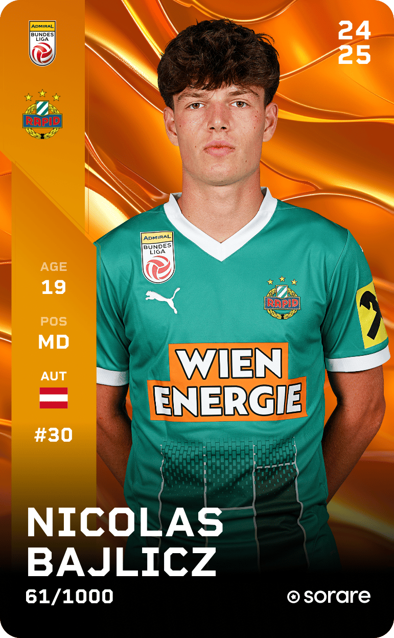 Nicolas Bajlicz 2024-25 • Limited 61/1000