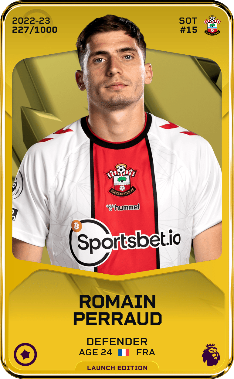 Romain Perraud 2022-23 • Limited 227/1000