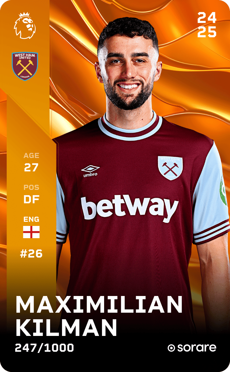 Maximilian Kilman 2024-25 • Limited 247/1000
