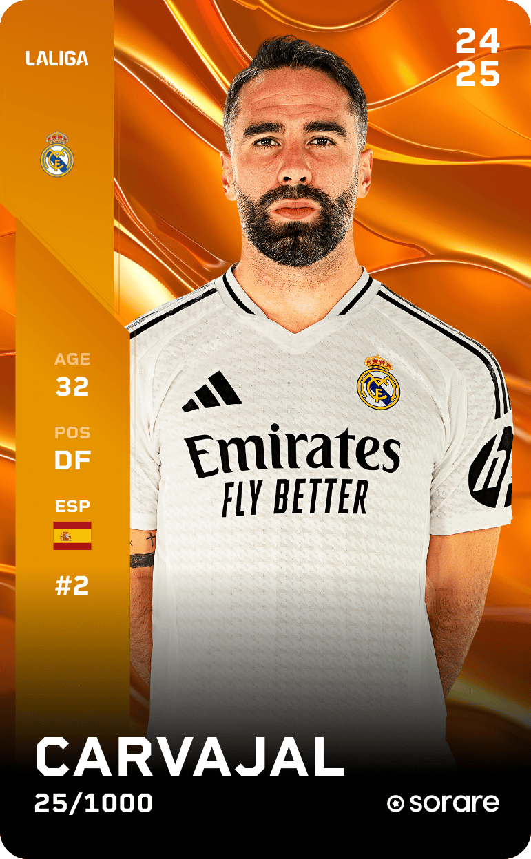 Carvajal 2024-25 • Limited 25/1000