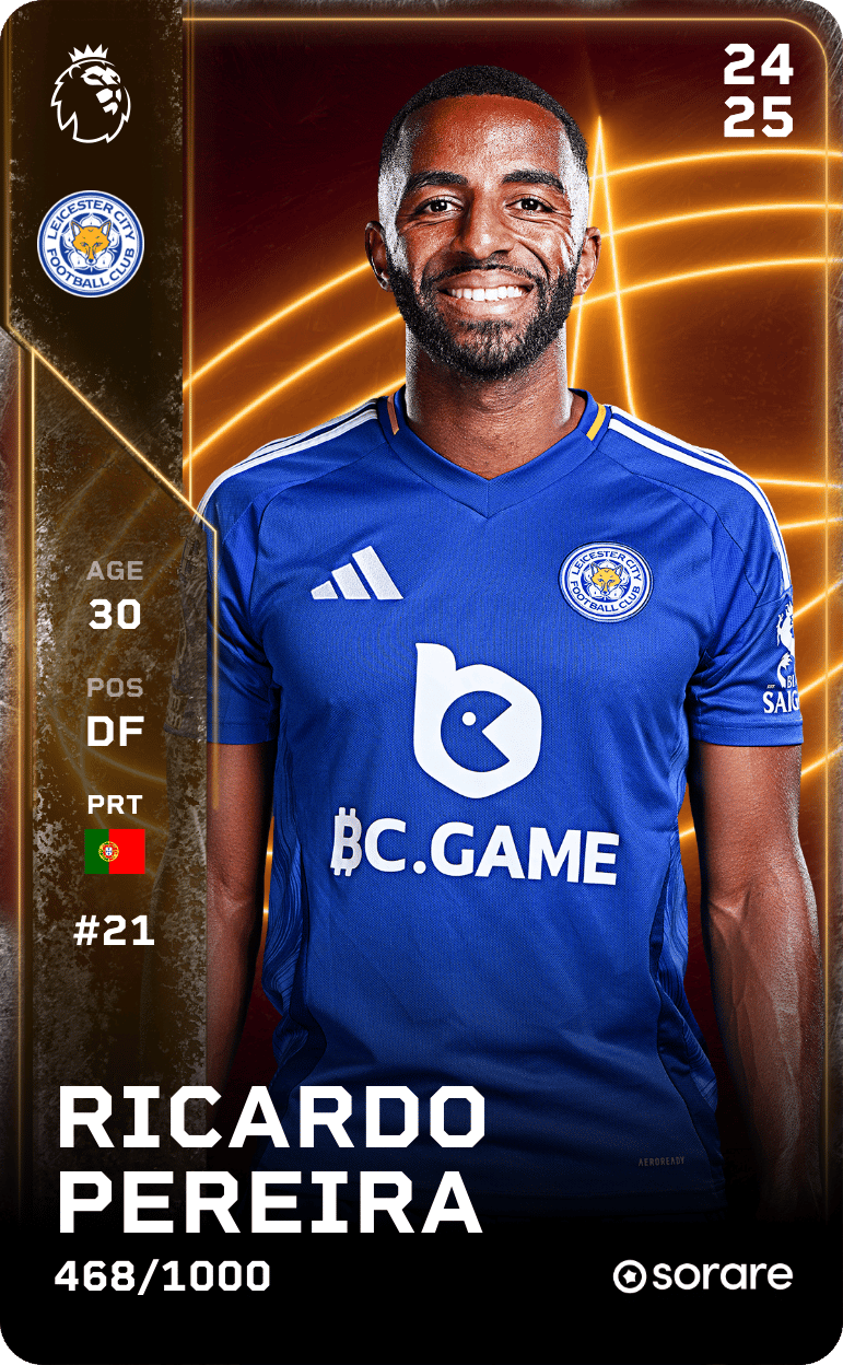 Ricardo Pereira 2024-25 • Limited 468/1000