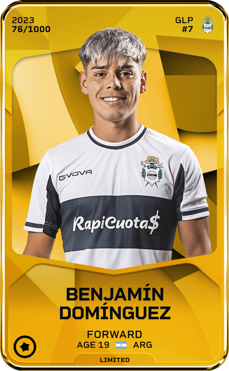 Benjamín Domínguez 2023-24 • Limited 76/1000